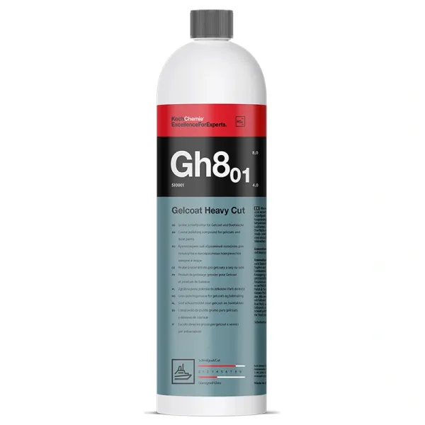 Koch Chemie Gh8.01 Gelcoat Heavy Cut 1L – Grobe Bootspolitur